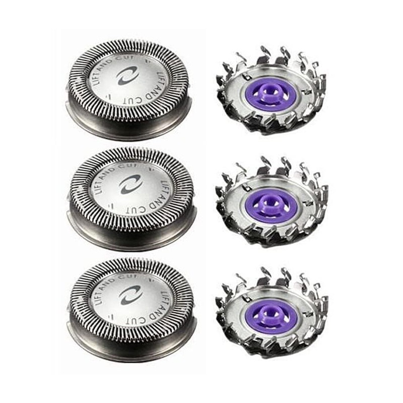 3 Piece Replacement Razor Head for HQ3 HQ4 HQ55 HQ56