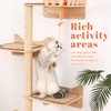 MIUZMORE Wall Mounted Cat Tree - 7 PCS Cat Wall
