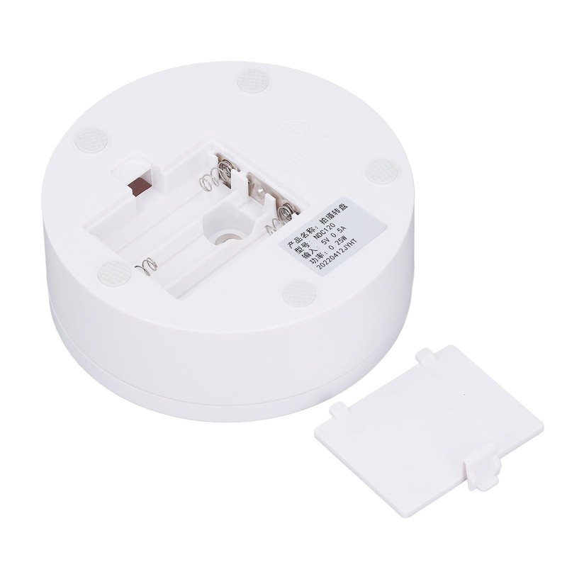Rotating Display Stand 4.7in USB Battery Powered Stable Quiet Auto