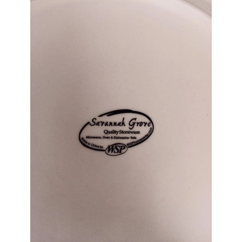 Savannah Grove NIB Savannah Grove Stoneware 3-PC Place Setting Grand