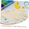 DOITOOL 20pcs Food-safe Disposable Gloves for Boy Girl Small Latex