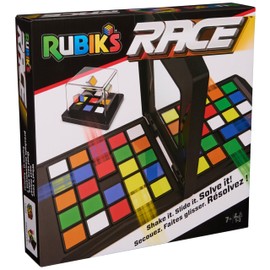 Rubik's - Juego de Mesa clásico de secuencias de Estrategia rápida Carrera, Juego definitivo uno contra uno para Dos Jugadores