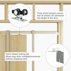 SongYung 24"-36"x 96" Pocket Door Frame Kit with 98LBS Two-Way