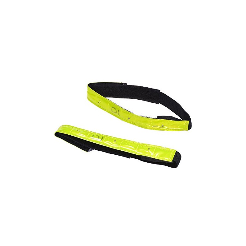 Filmer Bicycle Accessories / Safety Rerflektorbänder with Velcro and lighting,