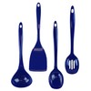 Reston Lloyd Calypso Basics by Melamine Utensil Set, 4-Piece, Indigo