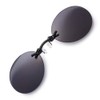 PLOPLO Polarized 5.9 g Only Retro Round Clip On Nose