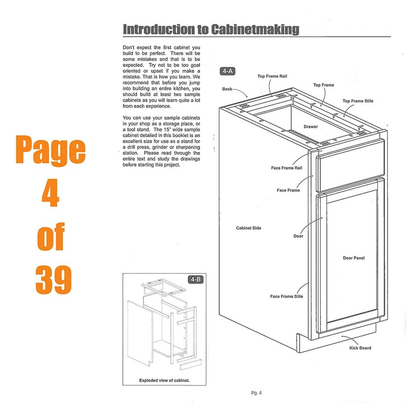 Kreg MD-CAB01 Cabinetmaking Booklet