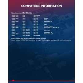 KAX Brake Master Cylinder with Reversior ABS Sensor Included Compatible with Honda CRX 1988-1991, High Performance Aluminum Alloy Replacement Part, Direct Fit OEM Spec