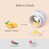 Fullicon Pill Crusher for Tablets, Stainless Steel Head Tablet Crusher,