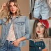 17 Pieces Buttons for Jeans Adjustable Reusable Trouser Tightener (8