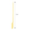 DecorRack 100 Natural Bamboo Paddle Picks, 6 inch Wood, Barbecue,
