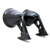 PTRP New Black Front Fender Mount Side View Mirror Set