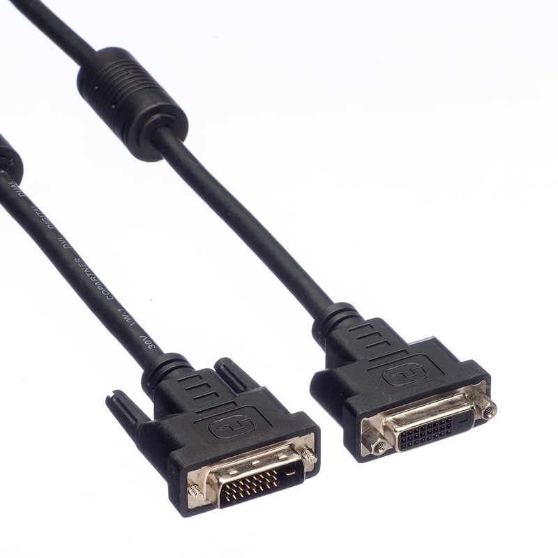Value 5.0m 24+1 DVI Male to DVI Female Dual Link