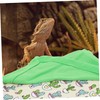 Gatuida Reptile Substrate Bed for Lizards Cozy Sleeping Bag for