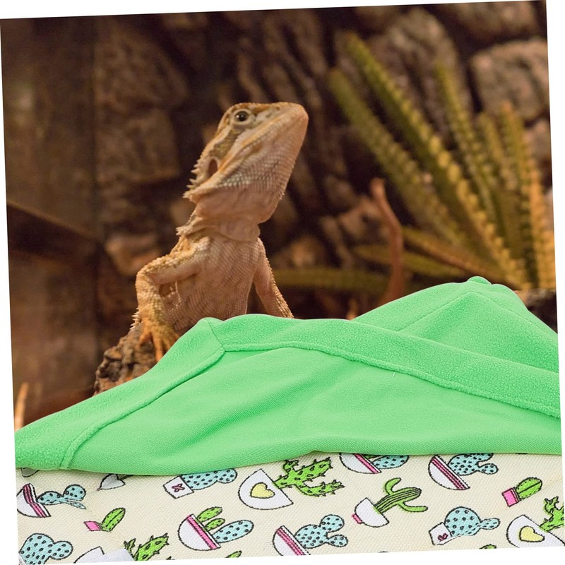 Gatuida Reptile Substrate Bed for Lizards Cozy Sleeping Bag for