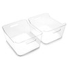 BINO | Plastic Storage Bins, X-Large - 2 Pack |