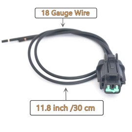Ambient Temperature Sensor Connector Pigtail Compatible with Nissan 2002-2021, 1B858, 6185-0865, 6918-1774