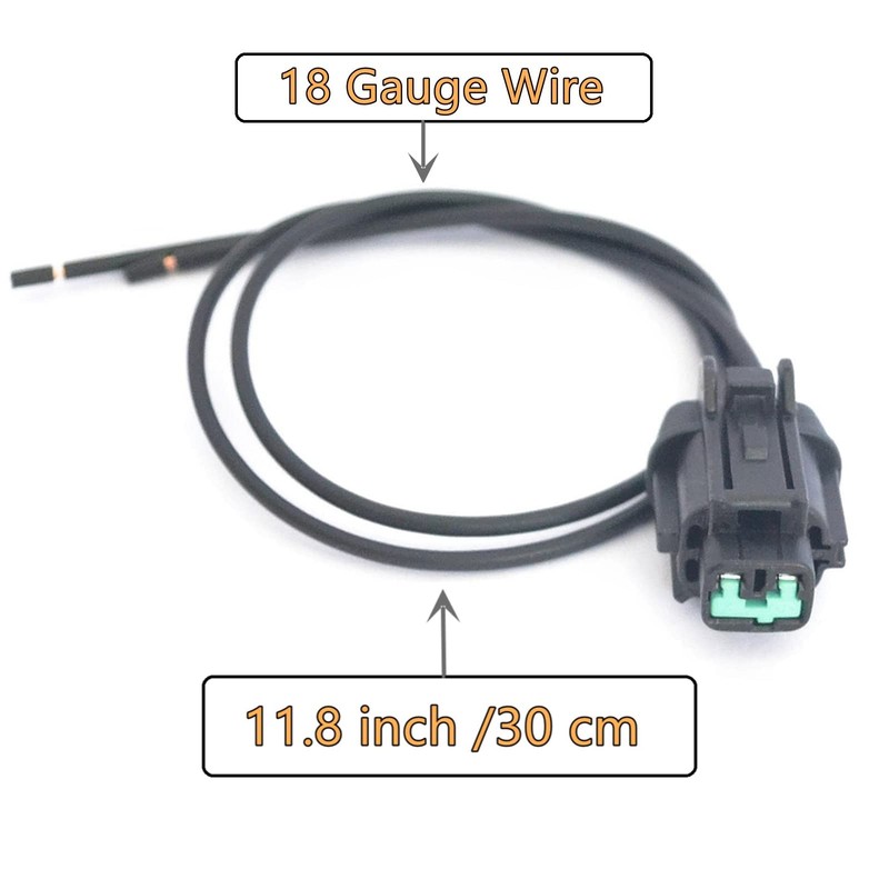 Ambient Temperature Sensor Connector Pigtail Compatible with Nissan 2002-2021, 1B858,