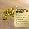 Vitamin D3 K2 Supplement | 5000 IU Vitamin D3 &
