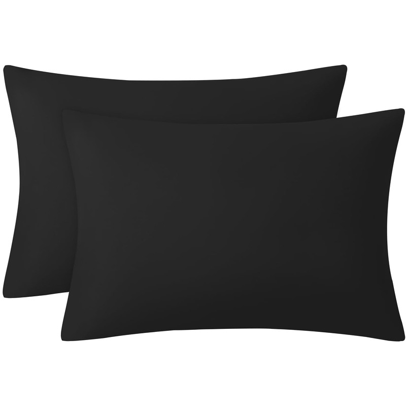Pamposh Pillow Cases 2 Pack Premium Brushed Microfibre Pillow Covers