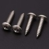 #8 x 1/2" (100 Pack) Stainless Steel Phillips Pan Head