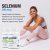 Puregen Labs Selenium 200 mcg Yeast Free Essential Mineral -