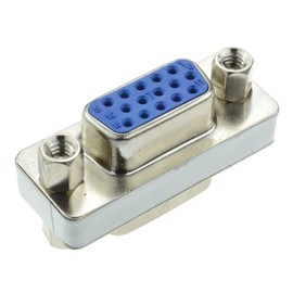 kenable Gender Changer - HD15 (15pin) SVGA VGA Coupler Female to Female
