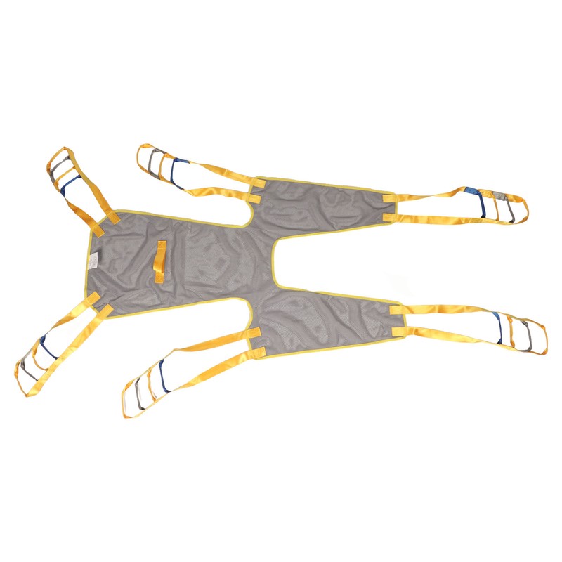 Patient Aid Lift Sling Mesh Full Body Divided Legs Head