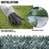 TANG Sunshades Depot 4'x24' FT Artificial Faux Dark Deeper Ivy