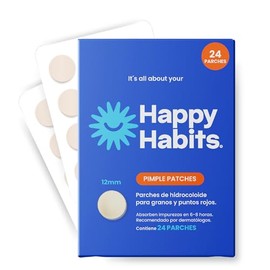 Parches para Acné - Parches de Hidrocoloide Absorbentes - Ideal para Acné y Espinillas - Pimple Patch Reduce inflamación y enrojecimiento (24 Parches)