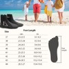 Nurdo 5mm Neoprene Dive Boots Wetsuit Boots with Side Zipper