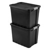 Sterilite Tote Stacker Black 27GA 14889004