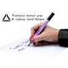 Eziglide TriGrip Drywipe Whiteboard Pens Black, Pack of 35 Whiteboard
