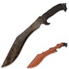 SV 0185 Handmade cast Manganese Steel 52HRC Machete with Sharp