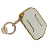 OVIOBOER For Jeep Key Fob Cover with Keychain, White Soft
