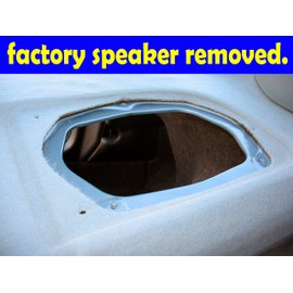 6x9" Rear Deck Speaker Adapter Spacer Rings Fits 1994-1997 Accord- SAK030_69-1 Pair