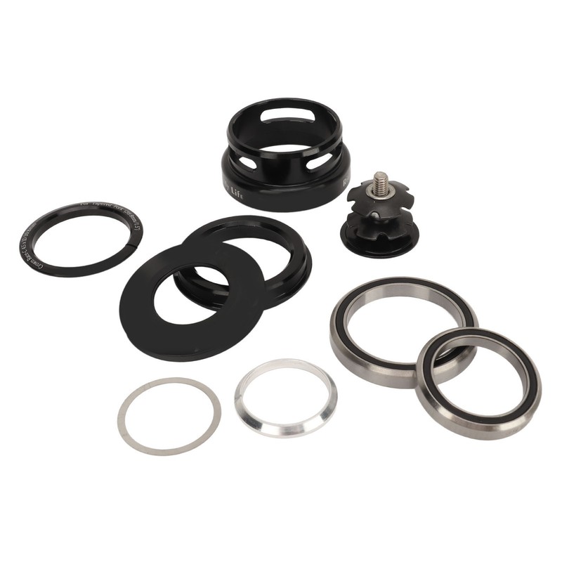 Bike Headset Bike Fork Bowls Set Aluminum Alloy Bike Front