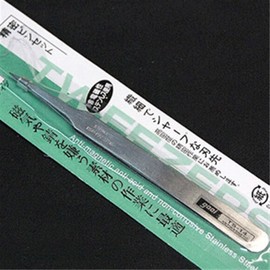 Straight tweezers TS14 tweezers semi-permanent eyelashes crafts DIY paper crafts nail art decals plastic models / 핀셋일자TS14 핀셋트 트위저 반영구 속눈썹 공예 DIY 종이 공작 네일 아트 데칼 프라