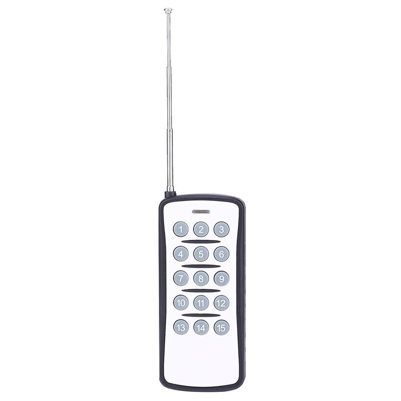 Wireless Remote Controller Switch Transmitter DC12V 15 Channel Relay Receiver