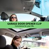 MAEZOE 2 PCS Garage Door Opener Clip for Visor, Universal