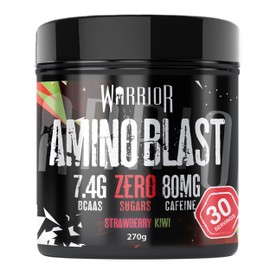Warrior Amino Blast - BCAA Pre-Workout Powder - 270g (30 Servings)