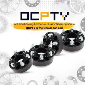 OCPTY 4PCS 6x4.5 Wheel Spacers 1.5" 12x1.25 Studs 66.1mm Hub Bore Forged Hub Centric Wheel Spacers 6 lug fit 2005-2022 for Nissan Frontier 2005-2012 for Nissan Pathfinder