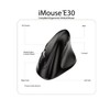 Adesso iMouse E30 2.4GHz Wireless Ergonomic Vertical Mouse Adjustable DPI