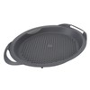 Kitchen Food Processor Robot Tray with Perforated Holes Steaming Tray