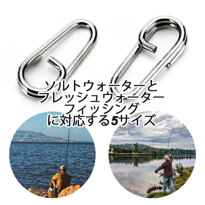 9KM DWLIFE Oval Split Rings for Fishing 10mm-50pcs
