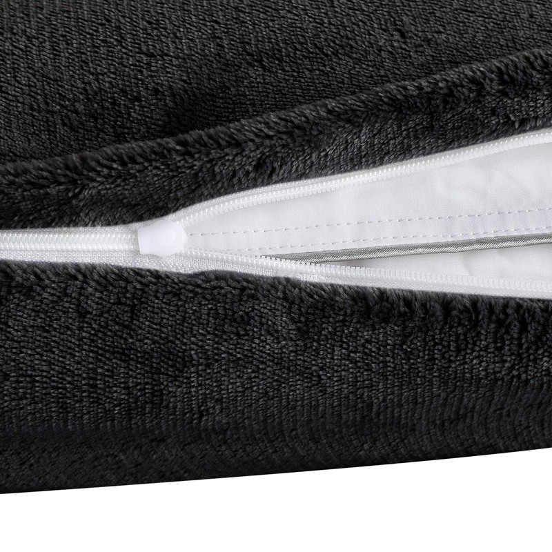 BaSaTex Pack of 2 Cashmere Touch Cushion Covers, Cushion Covers,