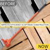 Upgrade ZOOKASEA Pallet Buster 50" with Handle, Heavy Duty Deck