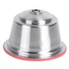 Stainless Steel Reusable Refillable Coffee Capsule Cup Fit for Dolce
