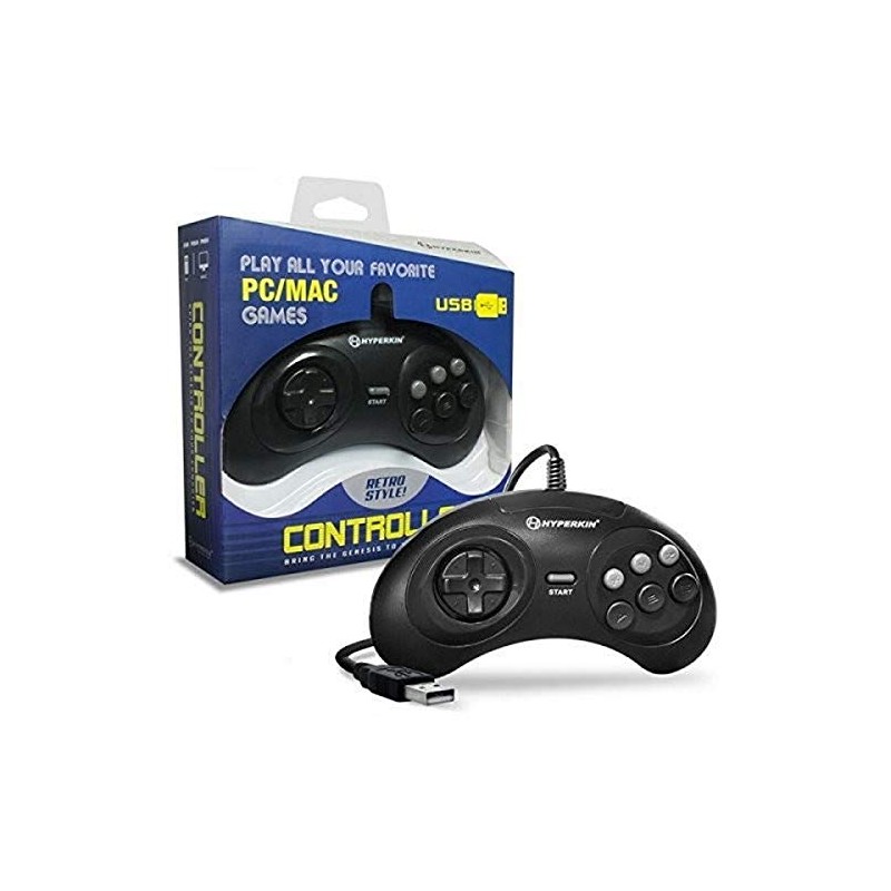 Hyperkin "GN6" Premium Genesis USB Controller for PC/ Mac