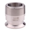 DERNORD 1.5''Tri clamp Adapter to 1.5 inch MNPT Thread Ferrule